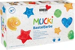 Kreul Mucki Ensemble de peinture au doigt 6 x 80 ml