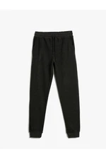 Koton Jogger Sweatpants Laced Waist Pocket Detailed