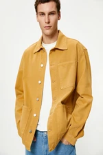 Koton Men's Camel Hair Jacket