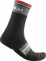 Castelli Quindici Soft Merino Sock Black L/XL Skarpety kolarskie