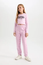 DEFACTO Girls Elastic Waist Leg Jogger Sweatpants