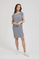 Women's Leisure Dress MOODO - Blue/White