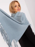 Dark mint plain women's scarf