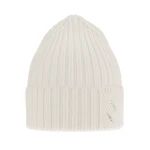 AGBO Woman's winter hat white Ariga 100% extra fine merino wool