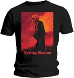 Marilyn Manson Camiseta de manga corta Mad Monk Unisex Black M