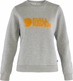 Fjällräven Logo Sweater W Grey/Melange S Sweat à capuche outdoor