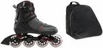 Rollerblade Spark 84 Dark Grey/Red 44 Rollers en ligne