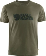 Fjällräven Logo M Dark Olive XL Tricou