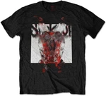 Slipknot Tricou Devil Single - Logo Blur Unisex Black L