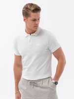 Ombre Pique knit polo shirt