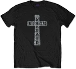 Black Sabbath T-shirt Cross Unisex Black L