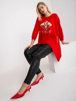 Blouse-RV-BZ-7604.53P-red