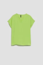 WOMEN'S SHIRT L-KO-4047 L.Green