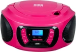 Bigben CD62RSUSBBT Pink Lecteur de musique de table