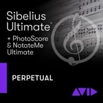 AVID Sibelius Ultimate Perpetual PhotoScore NotateMe (Prodotto digitale)