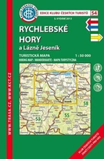 KČT 54 Rychlebské hory a Lázně Jeseník 1:50 000