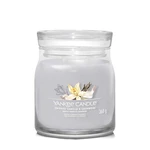 Yankee Candle Aromatická svíčka Signature sklo střední Smoked Vanilla & Cashmere 368 g