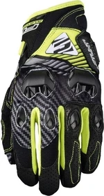 Five Stunt Evo Replica Fiber Fluo Yellow 3XL Guanti da moto