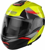 Nolan N100-6 Paloma N-Com Led Yellow Red/Silver/Black 3XL Casca