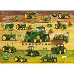 Ravensburger Puzzle John Deere Vtedy a teraz 1000 dielikov