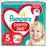 PAMPERS Active Baby Pants Kalhotkové plenky vel. 5, 12-17 kg, 48 ks