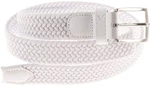 Alberto Basic Braided Mens White 100 cm Opasok