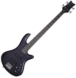 Schecter Stiletto Studio-4 See Thru Black Satin E-Bass