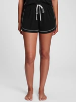 Black women's pyjama shorts GAP