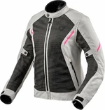 Rev'it! Jacket Torque 2 H2O Ladies Black/Light Grey 44 Textilní bunda