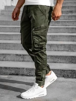 Tmavě zelené pánské jogger kapsáče Bolf CT6707S0