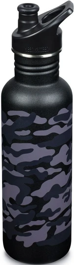 Láhev KLEAN KANTEEN Classic 800 ml Sport Cap - Black Camo