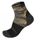 Husky Hiking XL (45-48), černá/žlutá Ponožky