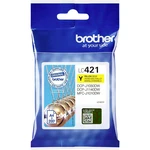 Brother Ink cartridge LC421Y originál Single žltá LC421Y