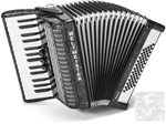 Weltmeister Rubin 30/60/II/3 MT Alb Acordeon cu clape