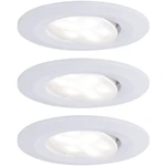 Paulmann 99935 Calla LED vstavané kúpeľňové svetlo sada 3 ks 16.5 W teplá biela, neutrálna biela, denná biela  biela (ma