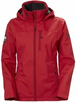 Helly Hansen Women's Crew Hooded Jacke Red XS