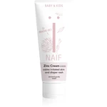 Naif Baby & Kids Zinc Cream krém na zapareniny pre deti od narodenia bez parfumácie 75 ml