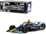 Dallara IndyCar 20 Conor Daly "BitNile" Ed Carpenter Racing "NTT IndyCar Series" (2022) 1/18 Diecast Model Car by Greenlight