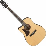 Ibanez AAD170LCE-LGS Natural Elektroakustická gitara Dreadnought