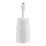 Biela WC kefa Addis Diamond Finish Toilet Brush