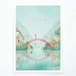 Plagát Travelposter Japan II, A3