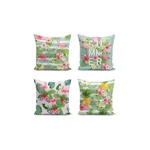 Sada 4 obliečok na vankúše Minimalist Cushion Covers Naturia, 45 x 45 cm