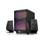 Reproduktory Fenda F&D F580X 2.1, bluetooth, rádio, USB, dálkové ovládání (F580X) čierne reproduktory • výkon 70 W • pripojenie cez USB port, Bluetoot