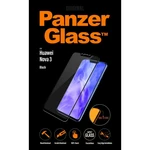 Temperált védőüveg PanzerGlass egész kijelzőre  Huawei Nova 3, fekete