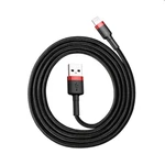 Baseus Cafule Cable USB/Lightning 2.4A 1m, piros/fekete