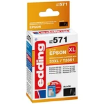 Edding Ink cartridge náhradný Epson 33XL / T3351 kompatibilná Single čierna EDD-571 18-571