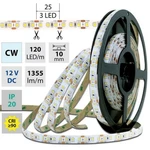 LED pásek McLED 12V studená bílá CRI90 š=10mm IP20 14W/m 120LED/m SMD2835 ML-121.368.60.2