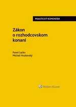 Zákon o rozhodcovskom konaní - Pavel Lacko, Michal Hrušovský