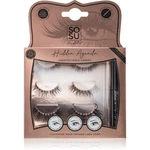 SOSU Cosmetics Hidden Agenda Undetectable Lashes trsové nalepovacie mihalnice bez uzlíka s lepidlom 12 mm, 14 mm, 16 mm