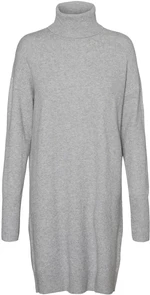 Vero Moda Dámské šaty VMBRILLIANT 10199744 Light Grey Melange M